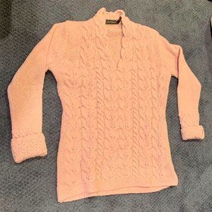 Pink Ireland's Eye Knitwear V-neck Sweater XL